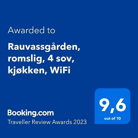 Rauvassgarden, Romslig, 5 Sov, Kjokken, Wifi Villa Raudvatnet